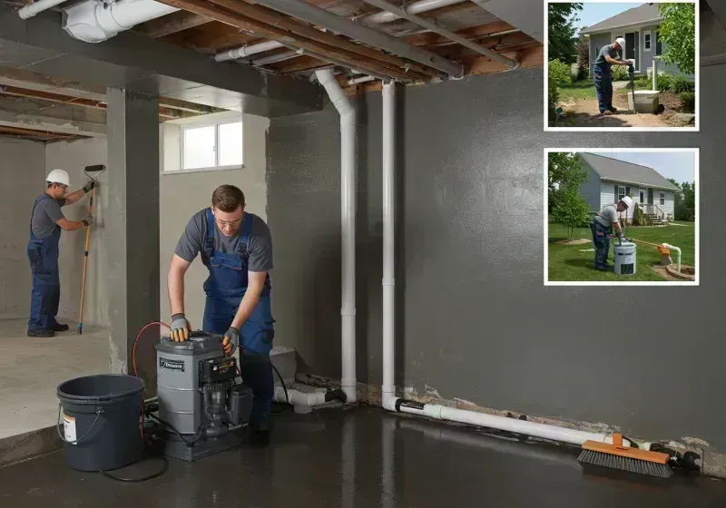 Basement Waterproofing and Flood Prevention process in Deerfield, IL